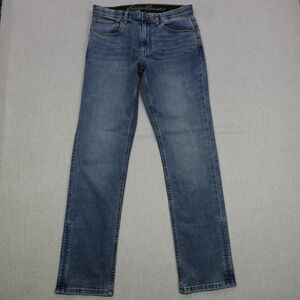 Eddie Bauer Jeans Mens 32x32 Classic Straight Leg Stretch Denim Casual Pants
